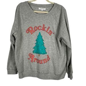 Grayson Threads Rockin’ Around the Christmas Tree Sweatshirt Size 2X